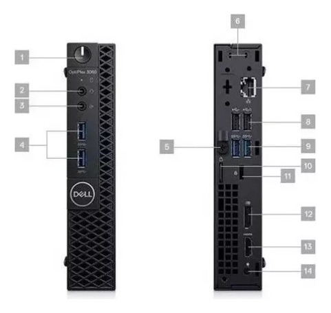 Mini Pc Dell Optiplex 3070 I5 8th 32gb 480 Ssd