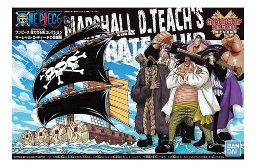 One Piece Model Kit Grand Ship Marshall D. Teach's Ship