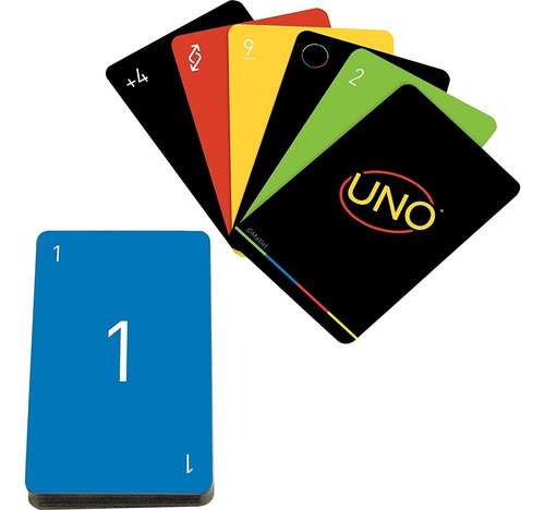 Mattel Games Uno Minimalista - Juego De Mesa Importado De A