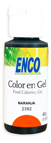 Color Gel Azul Neon 40 Grs Enco 2809