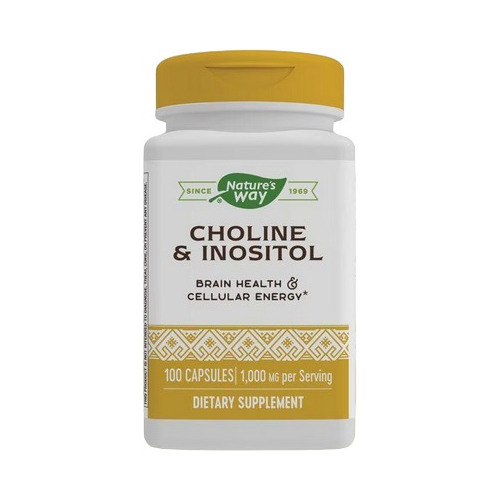 Choline & Inositol  1000 Mg 100 Capsulas 