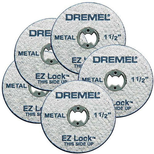 Disco De Corte Para Metal Ez 456 Lock C/ 5 Peças Dremel