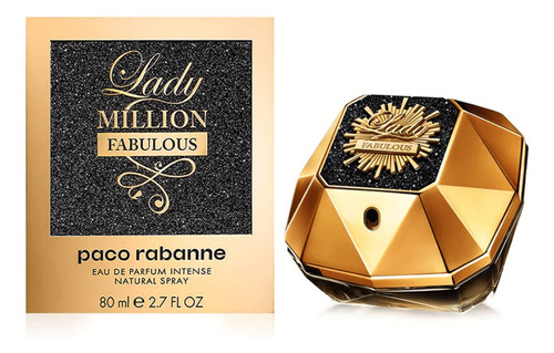 Lady Million Fabulous Feminino Eau De Parfum 80ml 