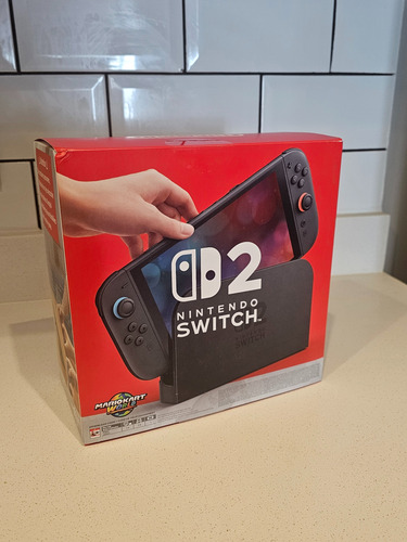 Nintendo Switch 2 + Mario Kart World Negro