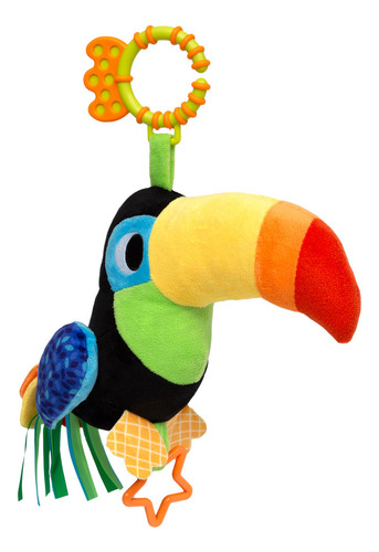 Tucano De Atividades Zaza Com Mordedor E Chocalho Buba 18046