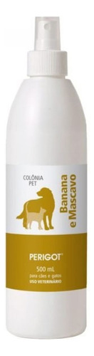 Colonia Pet Banana Com Mascavo 500ml Perigot