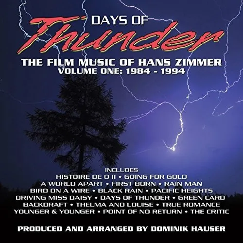 Zimmer Hans Days Of Thunder / O.s.t. Usa Import Cd Nuevo