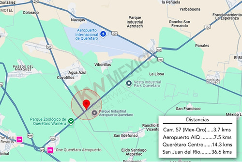 Renta De Nave Industrial De 1,320 M² Con Oficinas, A 3.7 Kms De La Carr. 57 Sobre La Carretera A...