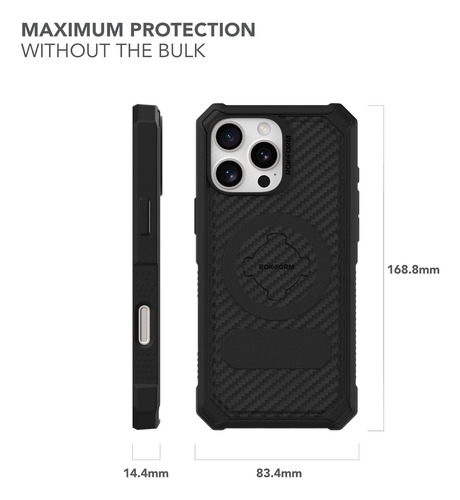 Capa Robusta Rokform Compatível Com iPhone 16 Pro Max, Mac..