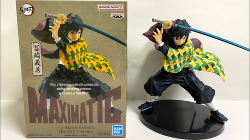 Boneco Demon Slayer - Giyu Tomioka - Action Figure Maximatic