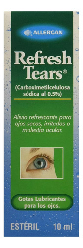 Lagrimas Artificiales Refresh Tears 10ml Allergan 2 Piezas