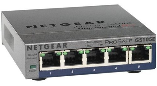 Netgear Prosafe Plus Gs105e Gigabit Ethernet Switch Verde 5