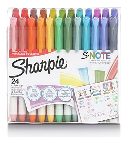 Marcadores Creativos Sharpie S-note 24 Colores