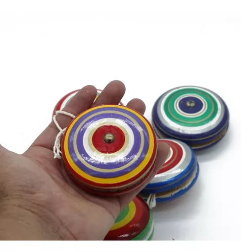 Yoyo tradicional de madera - Wiwi juegos de mayoreo - Wiwi