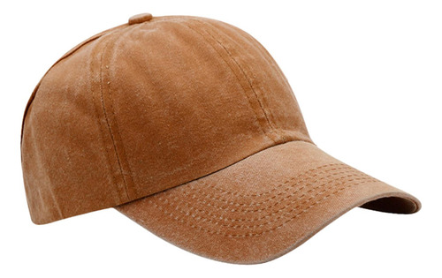 Gorra De Béisbol Con Cola De Caballo Sin Espalda Para Mujer