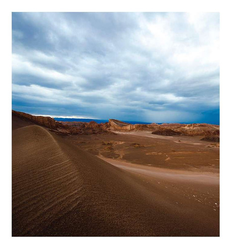 Vinilo 45x45cm Desierto Atacama Chile Paisajes Mundo M3