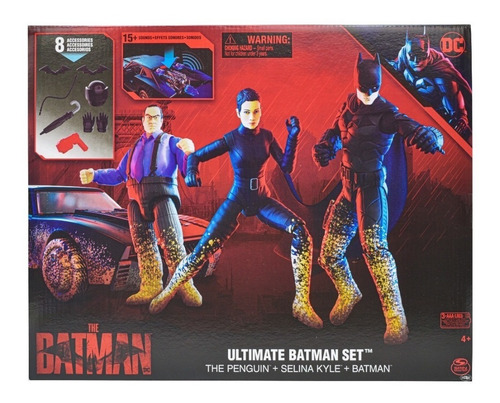 Batman: Set De Figuras De Acción - Batman Ultimate Set