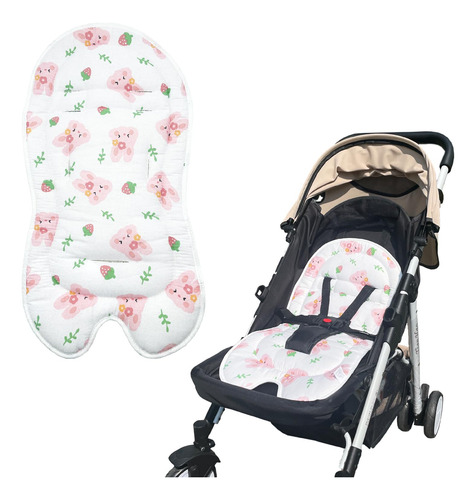 Stohua Cojin De Asiento De Bebe Para Cochecito, Cojin Suave 