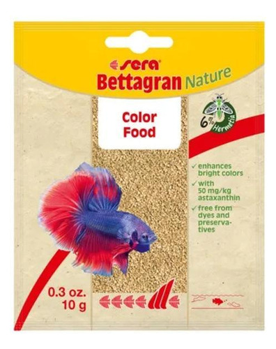 Racao Sera Bettagran Nature 10g (sache)