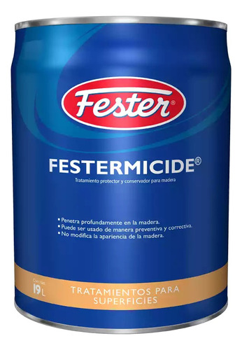 Festermicide Protector Y Conservador De Madera 19 Litros