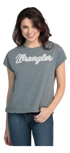 Playera Comfort Manga Corta Wrangler Mujer 095