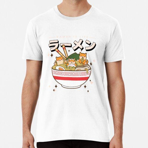 Remera  Ramen Y Shibu Algodon Premium