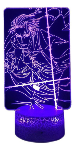 Figura De Nanami Kento Con Luz Nocturna Led 3d De Jujuts [u]