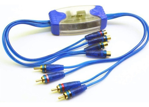 N Eliminador Ruido Universal Rca Ground Loop De 4 Canales