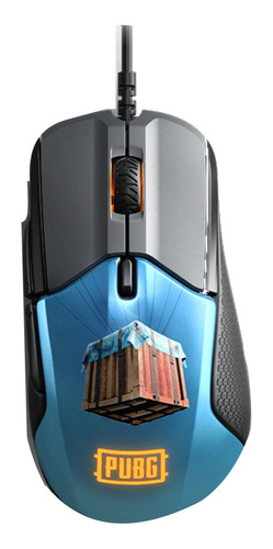 Mouse gamer SteelSeries  Rival 310 negro y azul