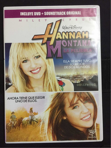 Dvd + Cd Hannah Montana La Película Miley Cyrus