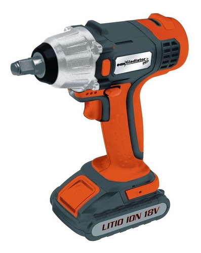 Llave De Impacto A Bateria 18v Gladiator Pro Li712 /18k
