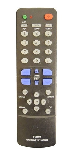 stang f2100 universal tv remote manual