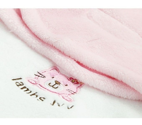 Imagen 3 de 7 de Manta Envolvente Micro Polar Bordada (swaddle)
