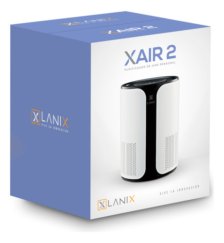 Ionizador Y Purificador De Aire Lanix Xair 2. Smart, Hepa Color Blanco Con Negro