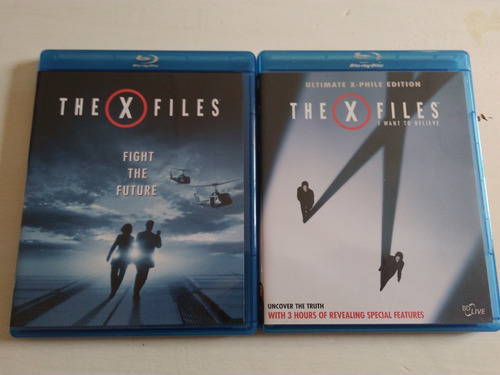 The X Files (serie + Películas) Dvd Y Bluray (Usado)