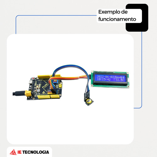 Real Time Clock Rtc Ds3231 P/ Raspberry Pi Relógio Arduino
