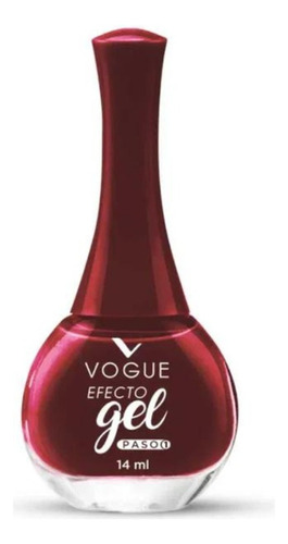Esmalte De Uñas Vogue Efecto Gel Voluntad 14 Ml.