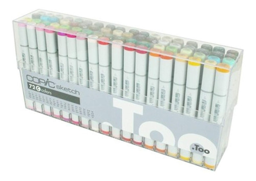 Marcadores Copic Sketch X 72 Linea C Doble Punta