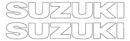 Par de alerones adhesivos compatibles con emblema Gsxr para Suzuki Cr02
