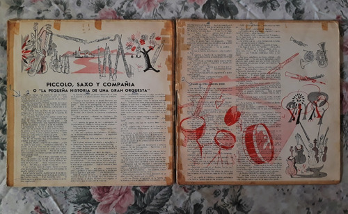 Piccolo, Saxo Y Cía - Vinilo, Texto Y Diapositivas 1975 (Usado)