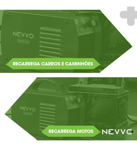 Carregador E Auxiliar De Partida Nevvo Smart300 50amp