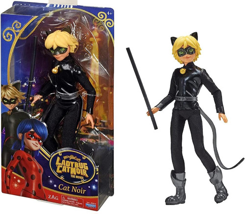 Miraculous Cat Noir - Muñeco De Acción Articulado