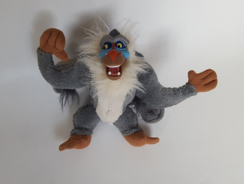 Peluche Juguete Figura De Rafiki, Rey León Original, Usado