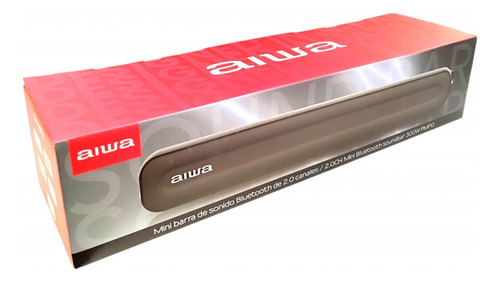 Barra de sonido Aiwa Barras de Sonido AWSBH15 negra 50/60Hz 220V