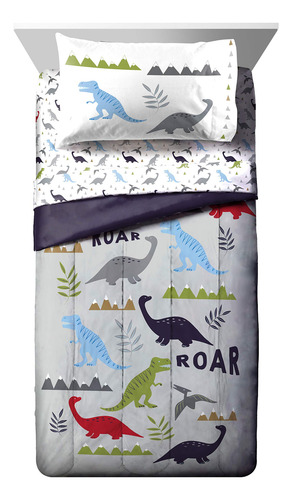 Jay Franco Trend Collector Dinosaur Roar Juego De Cama
