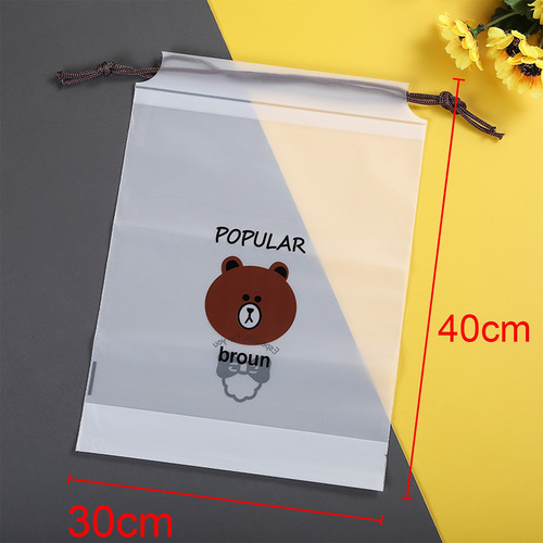 Bolsa For Zapatos De Oso Viaje Transparentes Portátil 50pcs