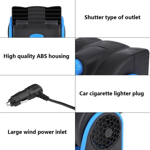 Turboenfriador De Coche Strong Wind De 12 V