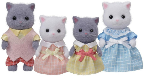 Calico Critters Sylvanian Families Persian Cat Family