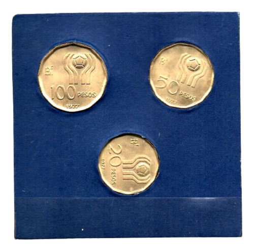 Tarjeta Monedas Mundial 78 Emision 1977 Sin Circular 