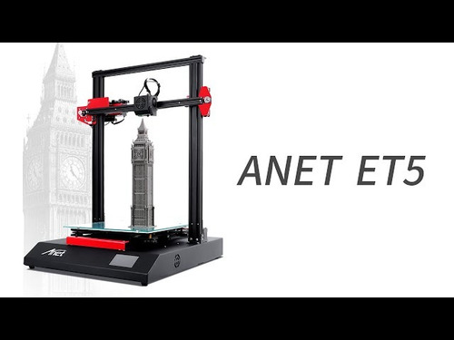 Impresora 3d Anet Et5 Touch Gris Oscuro (Usado)